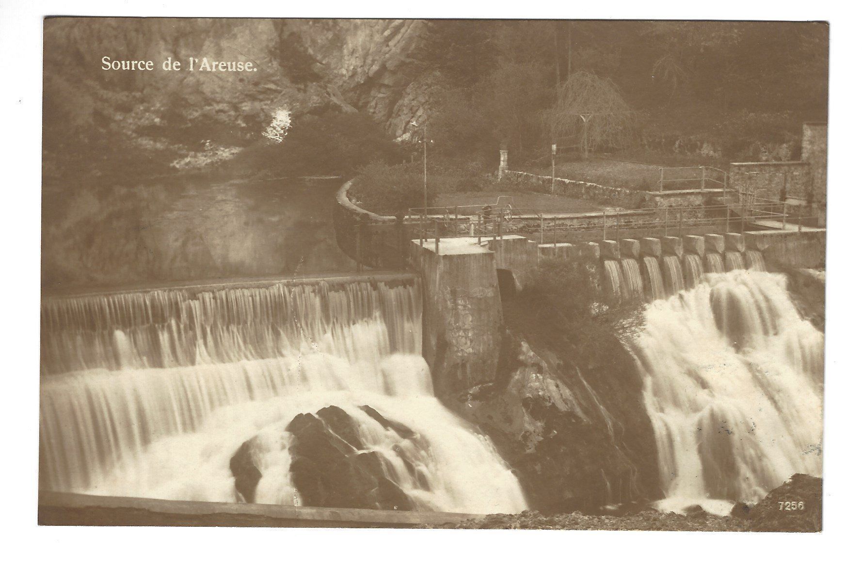 Cartoline postali: AK Source de l'Areuse – Usato da Frauenfeld venduto da Astra13