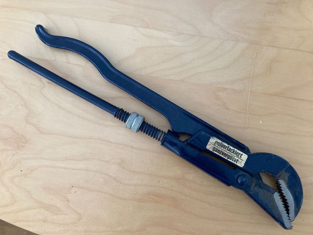 Bellota Rohrzange 500mm - Profi-Werkzeug Mit 12mm Öffnung, Epoxi-Lackierung