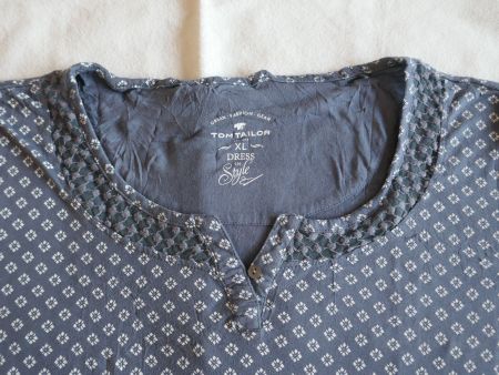 TOM TAILOR  Damen T-Shirt  / blau