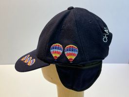 Vintage 90s Mütze Wolle Heißluftballon