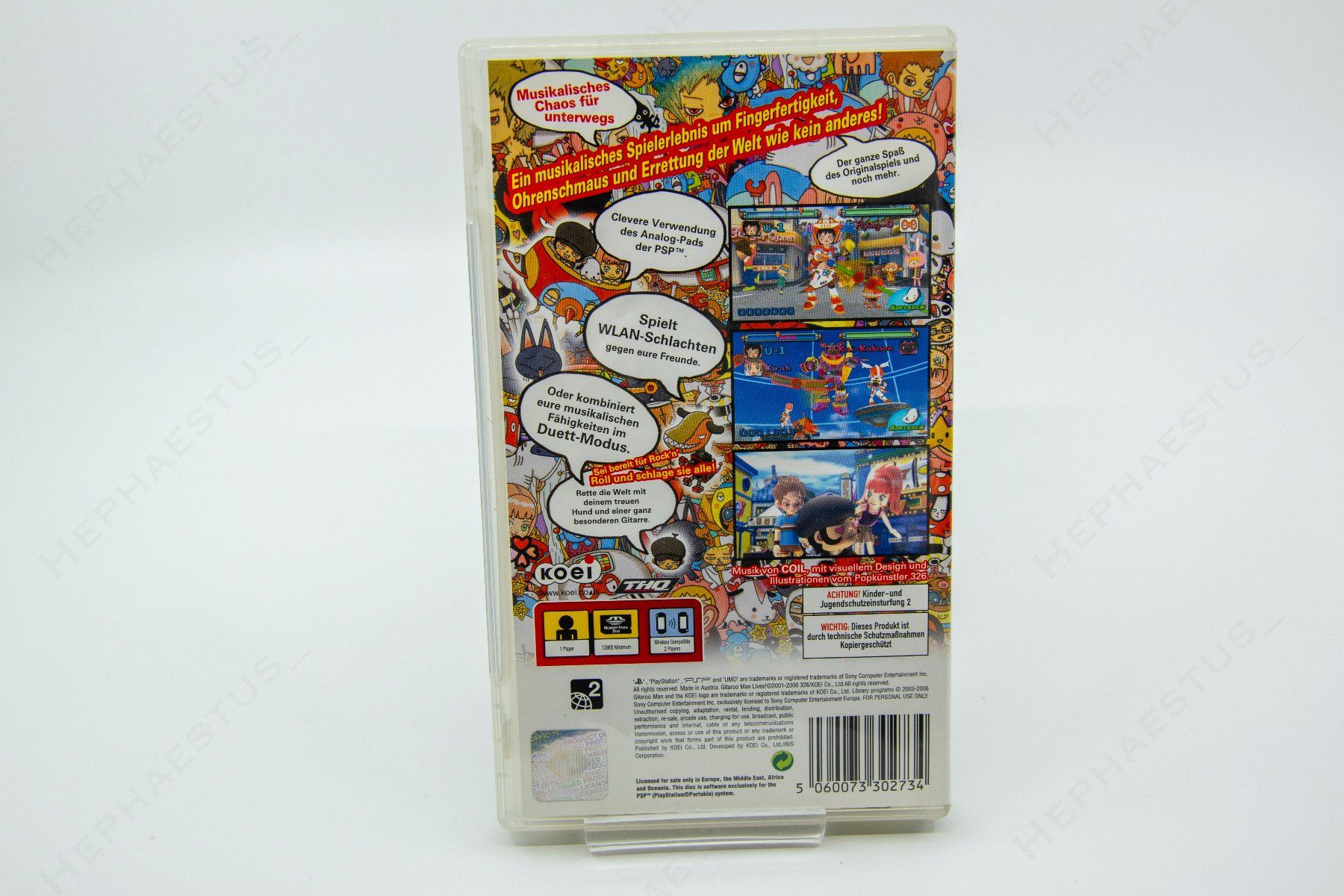 Jeux: Gitaroo Man Lives! PSP – D'occasion à Effretikon par Hephaestus_ 1