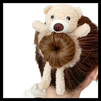 🐻 Plüschbär Haargummi – Niedlich & Flauschig