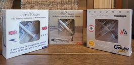 3er-Set Flugzeugmodelle 1:400 – AeroClassics & Gemini Jets