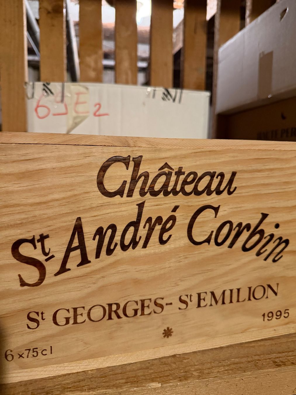 Vino: Château Saint-André Corbin 1995 Saint-Georges-Saint-Emilion – Nuovo (secondo la descrizione) da Roche VD venduto da avediscipule
