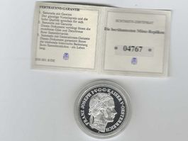 MÜNZE REPLIK KAISER FRANZ JOSEPH 1 COPY 2006