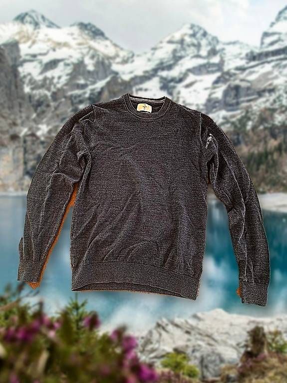 Maglioni & Felpe: The Basics Pullover navy, Grösse S, Bio-Baumwolle – Usato da Wil SG venduto da Beachbar2424