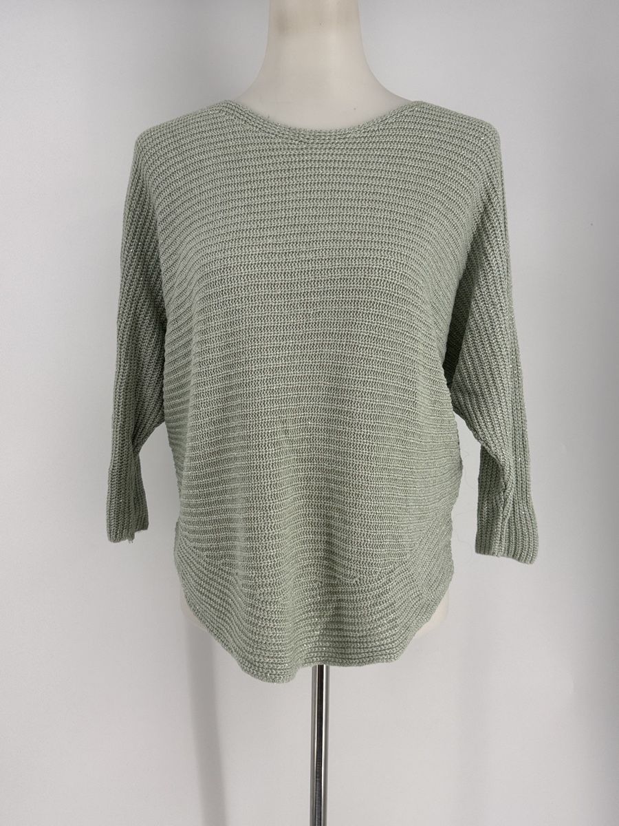 Pullover & Sweatshirts: Pullover Gr. L mit Lurex und 3/4 Arm – Gebraucht aus Auenstein von moin.
