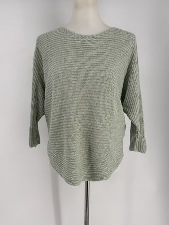 Pullover Gr. L mit Lurex und 3/4 Arm