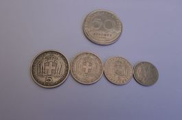 Münzensatz Griechenland, 1962