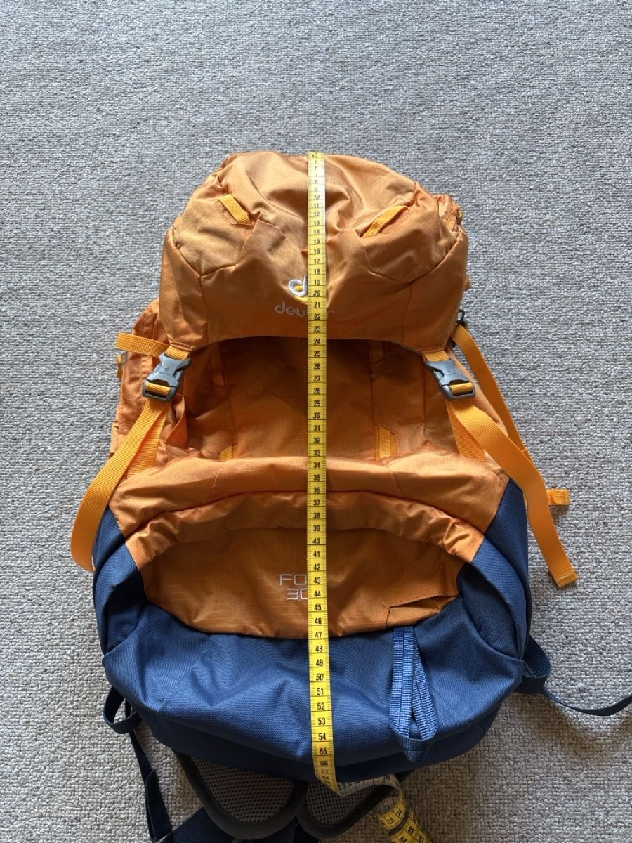 Deuter Borse & Zaini: Deuter Fox 30 Wanderrucksack, Neu, Orange/Blau – Nuovo (secondo la descrizione) da Birr venduto da Brigitte73 1