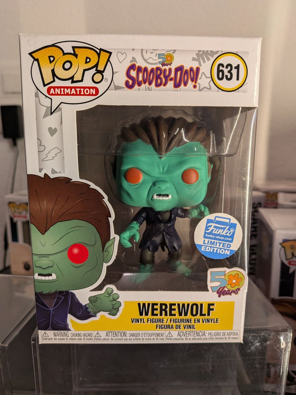 Funko Statuette: Funko Pop! Werewolf #631 Scooby-Doo – Nuovo e nell'imballaggio originale da Schafisheim venduto da qay02