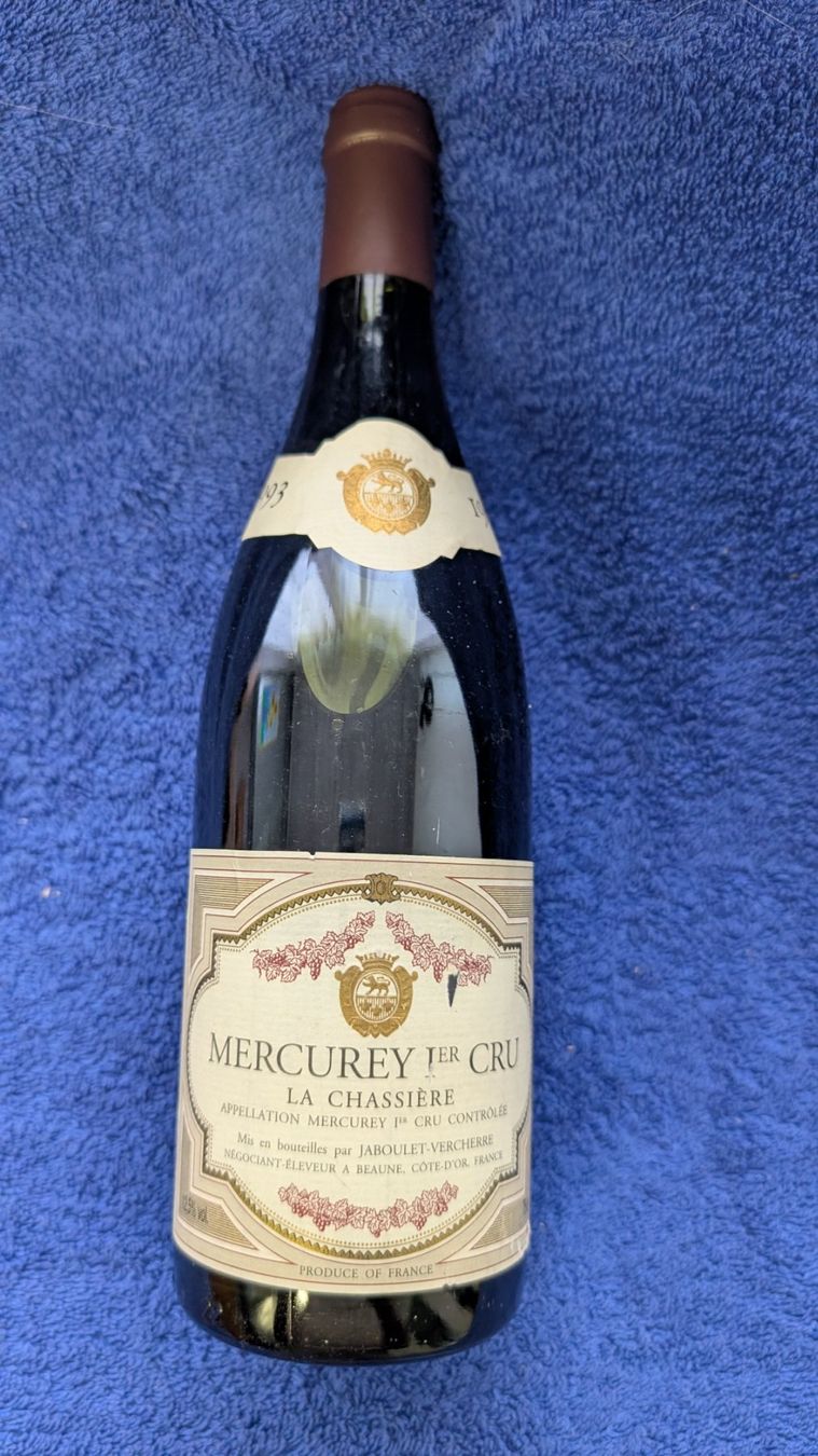 Vino: 1993er Budgunder Mercurey, La Chassière – Usato da Ittigen venduto da stoney63 2
