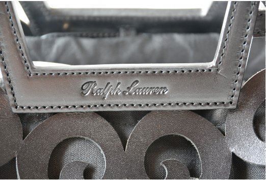 Ralph Lauren Borse da donna: Sac à main Ralph Lauren noir – Nuovo e nell'imballaggio originale da Barberêche venduto da Carrela 1