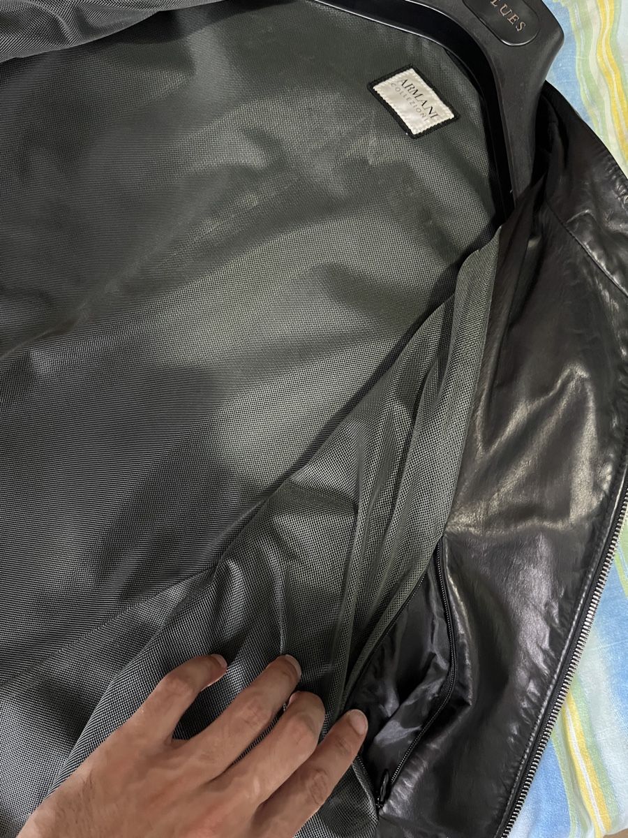 Armani Giacche: Collezione Armani real leather jacket sz48 – Usato da Dietlikon venduto da clf_g9mp 4