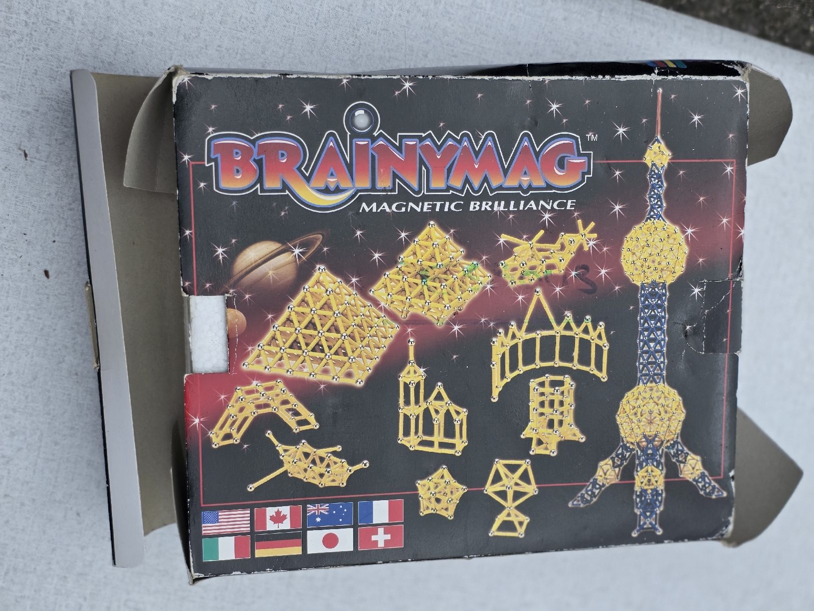 Giocattoli: Brainymag - Jeu de construction magnétique complet 240pcs – Usato da Nyon venduto da elb_qt5b