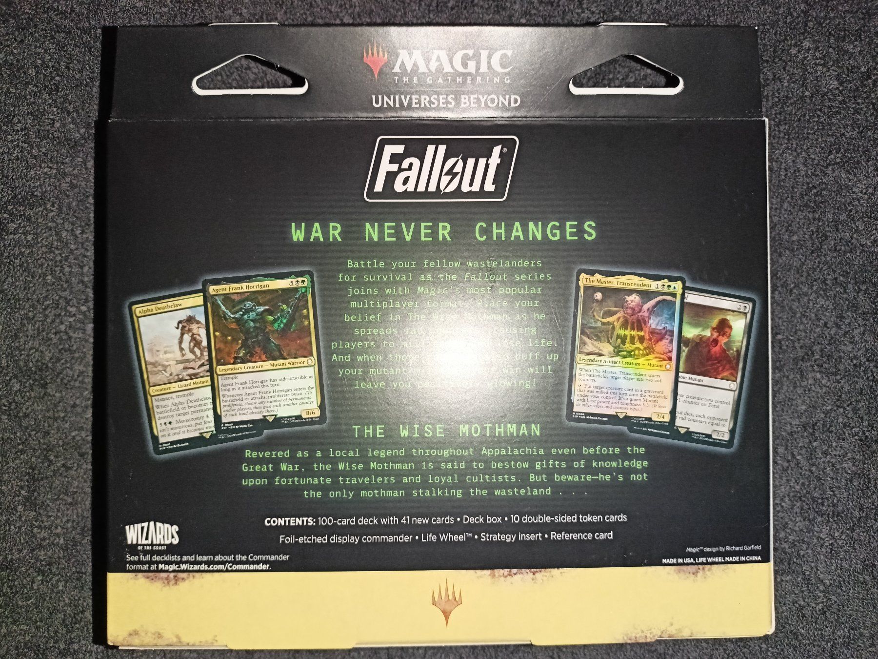 Magic The Gathering Carte collezionabili: Fallout Commander Deck Mutant Menace - Neuf - EN – Nuovo e nell'imballaggio originale da Grand-Lancy venduto da mar_2vbf 1