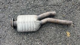 BMW 123d Auspuffteil 3966 mit Flansch und zwei Rohren