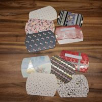 10 Stk. Weihnachts-Tüten, bunt, Neu!