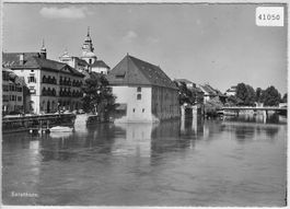 Solothurn - Partie an der Aare
