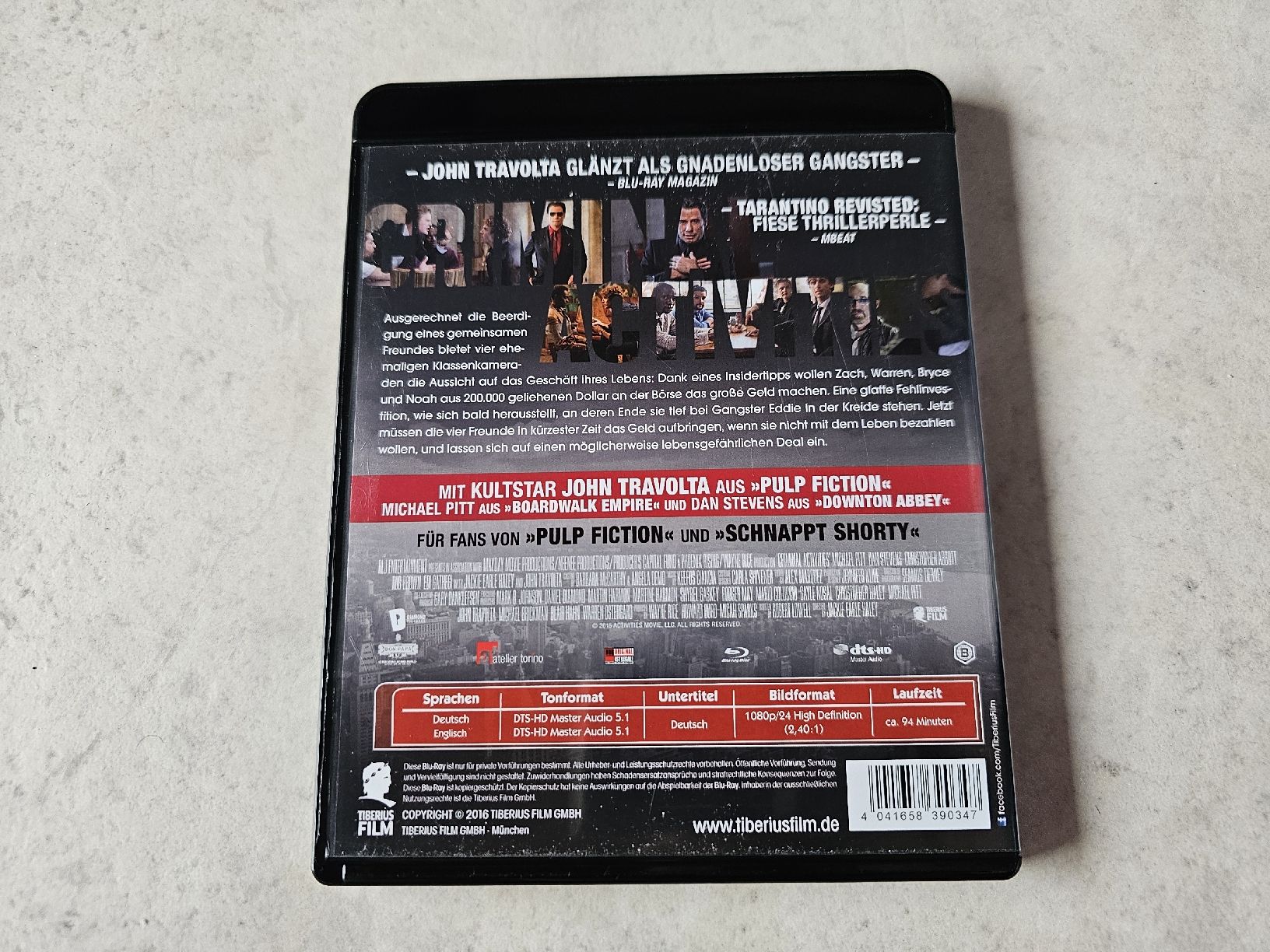 Tutti i DVDs: Criminal Activities  /  Bluray – Usato da Schneisingen venduto da backstore24 1