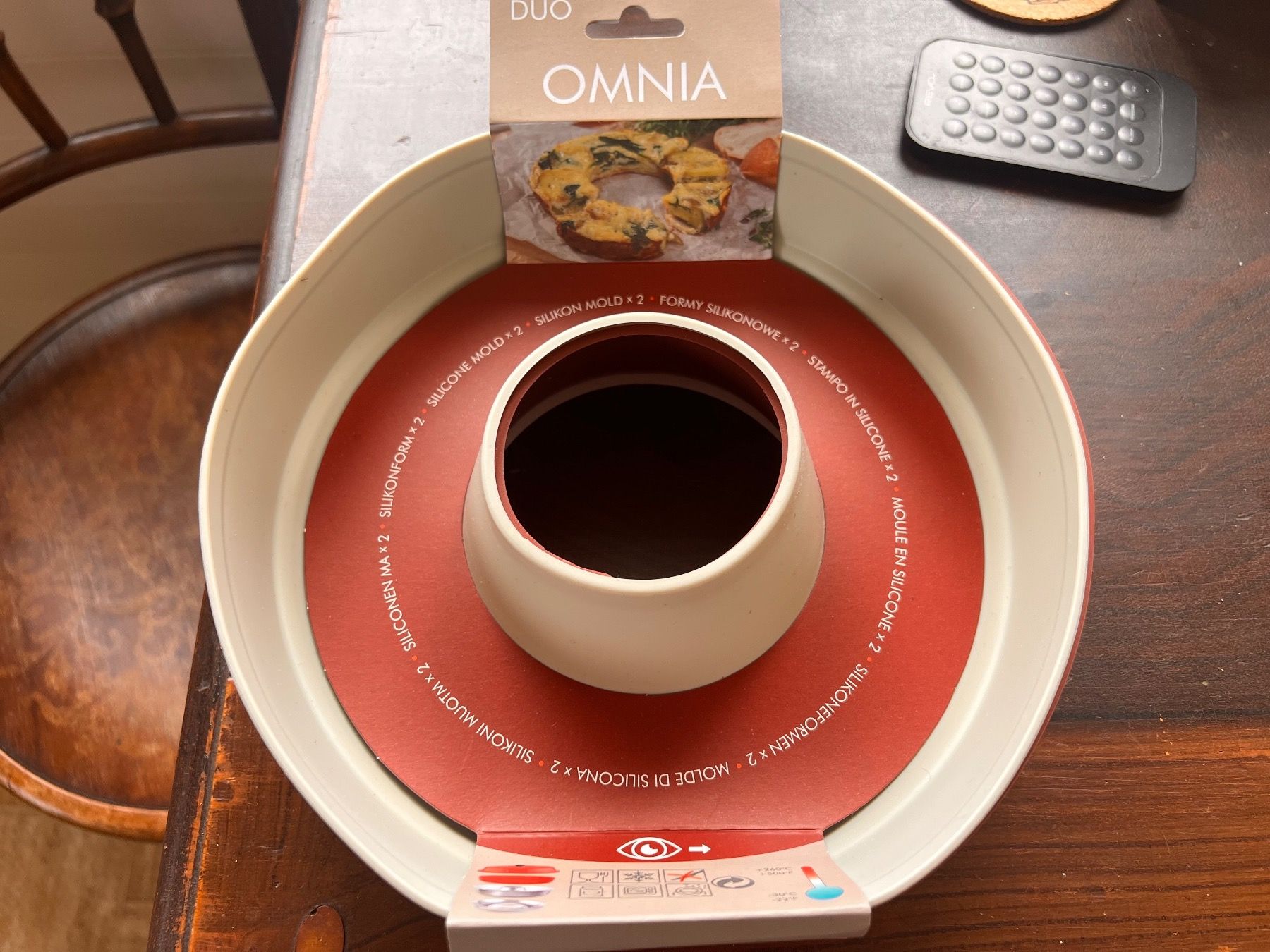 Omnia Teglie da forno: Omnia Silikonformen (zwei Formen) – Nuovo e nell'imballaggio originale da Heiden venduto da reentry01 2