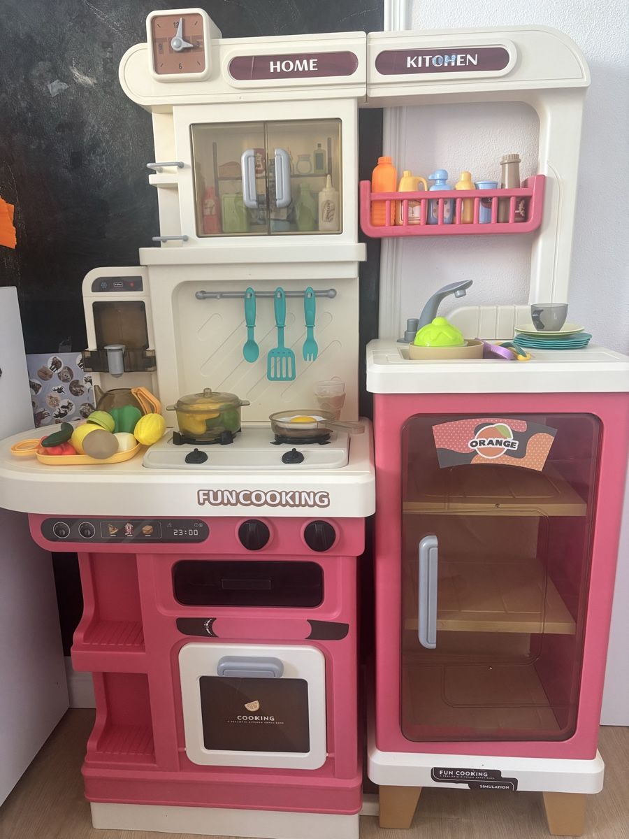 Giocattoli: Kinder Küche,Kids Kitchen Playset Pink FunCooking – Nuovo (secondo la descrizione) da Baar venduto da sop_ysk8