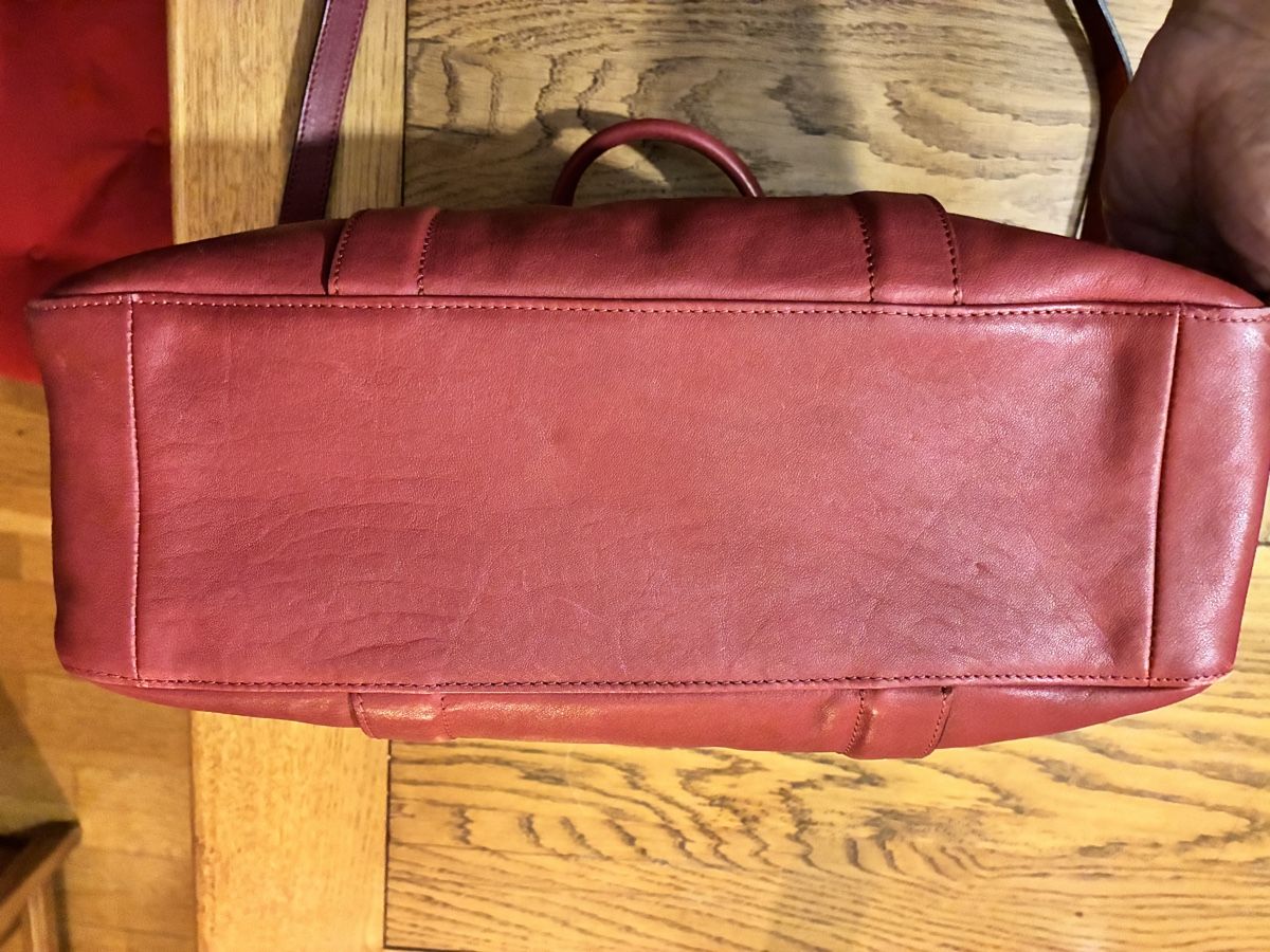 Longchamp Taschen für Damen: Sac et trousse en cuir Longchamp 3d – Gebraucht aus Vevey von zecollector 4