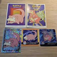 Slowbro Pokémon vintage 1999 stickers