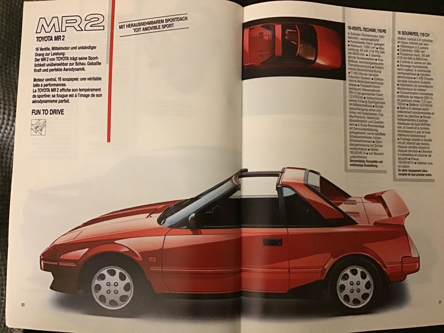 Toyota Dokumente: Toyota Programm Verkaufsprospekt 1989 – Gebraucht aus Scherzingen von Starseller62 5
