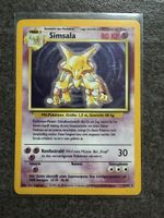 Pokémon Karte Simsala Base Set Holo Deutsch