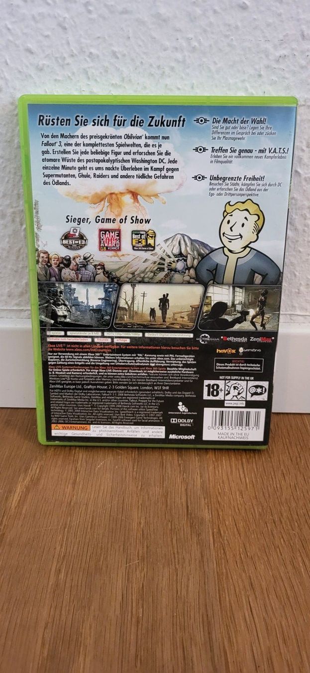 Microsoft Giochi: Xbox 360 - Fallout 3 – Usato da Münsingen venduto da DigitaleSpielecke 1