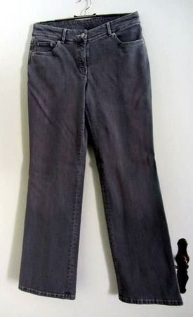 Edeljeans in Rosa/Grau / 36