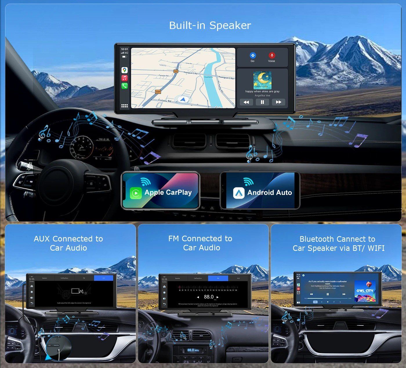 Radios: 10.26" Wireless CarPlay / Android Auto mit Dashcam & RFK – Gebraucht aus Zetzwil von bugkeeper 2