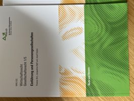 AKAD Lehrmittel Wirtschaftsrecht 4 Bände WRE 532 bis 535