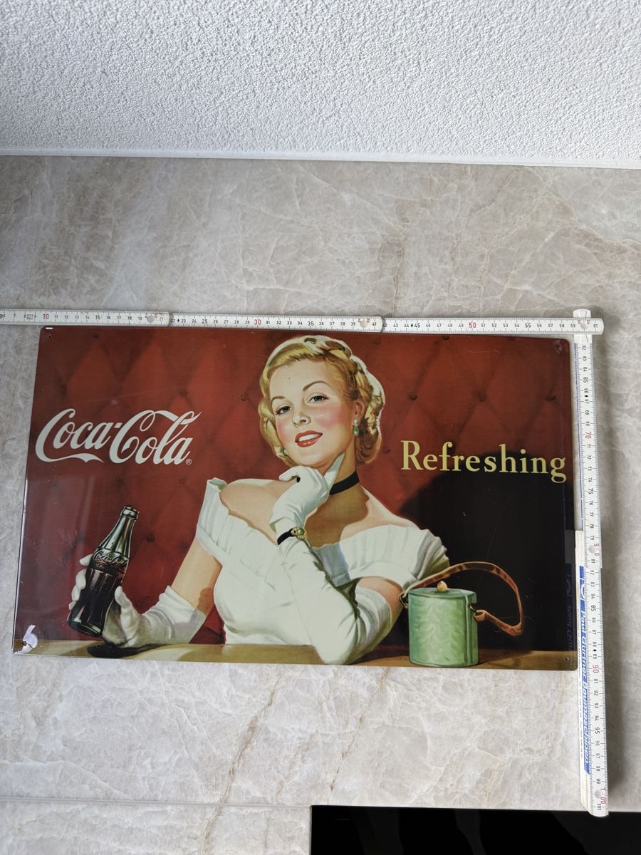 Coca-Cola Tutte le decorazioni: Coca-Cola Blechschild – Usato da Bertschikon venduto da xty_yf6h 2