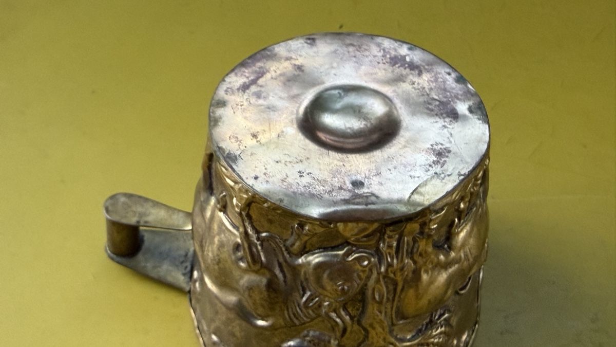 Tazze: Vaphio Becher Metall feuervergoldet – Usato da Riedholz venduto da Frettchen63 6