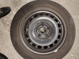 Roues-pneus été (4X) - Jante acier 16" - Audi-Seat-Skoda