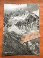 Originale alte Ansichtskarte Piz Langguard, Graubünden!