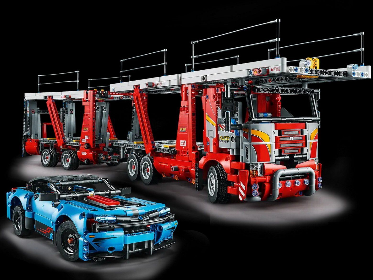 Lego Kit di costruzioni: Autotransporter von Lego Technic (Neu) – Nuovo e nell'imballaggio originale da Rothenburg venduto da aron2006 3