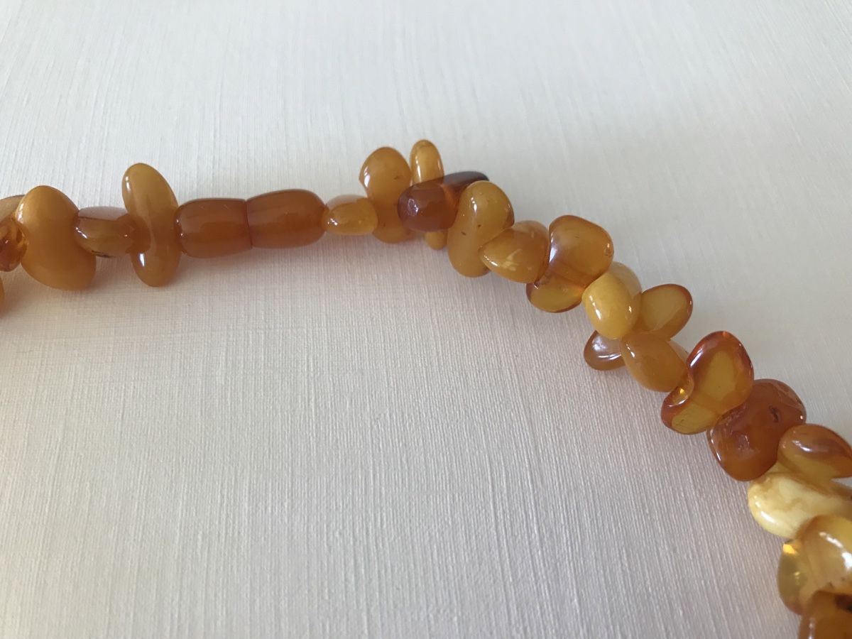 Catenine: Collier ambre véritable perles naturelles chic boho – Nuovo (secondo la descrizione) da Grimisuat venduto da eliseba88 2