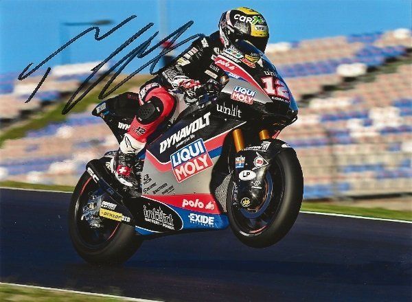 Autografi: Autogramm Tom Lüthi Algarve 2020 – Usato da Solothurn venduto da F1shop1