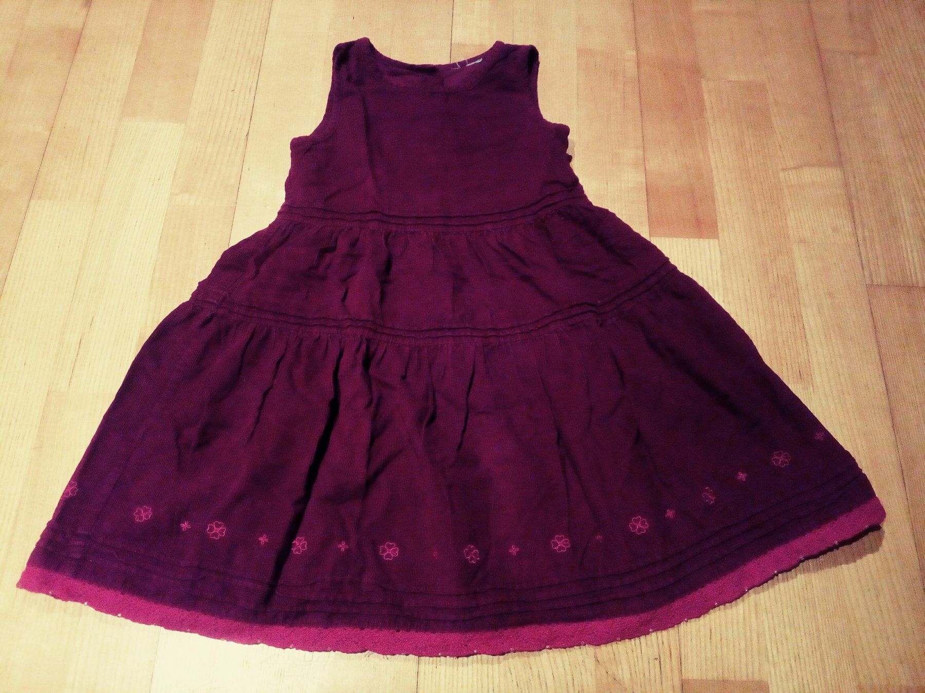 Kleider & Röcke: Cord Kleid, violett_pink Gr. 110 – Gebraucht aus Zeneggen von shemesh_