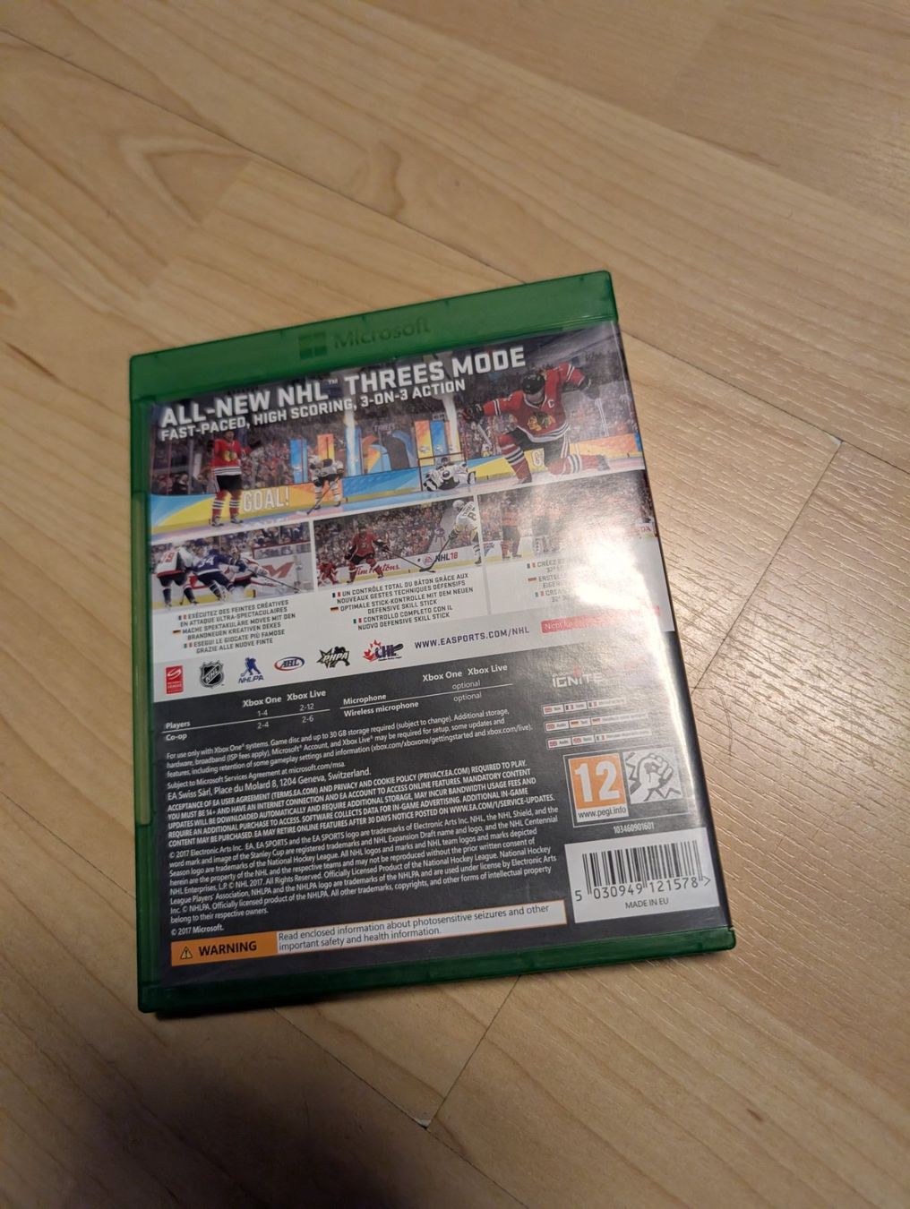 Spiele: NHL 2018 Microsoft Xbox one series x – Gebraucht aus Giubiasco von Tici__nerd_Giubiasco 1