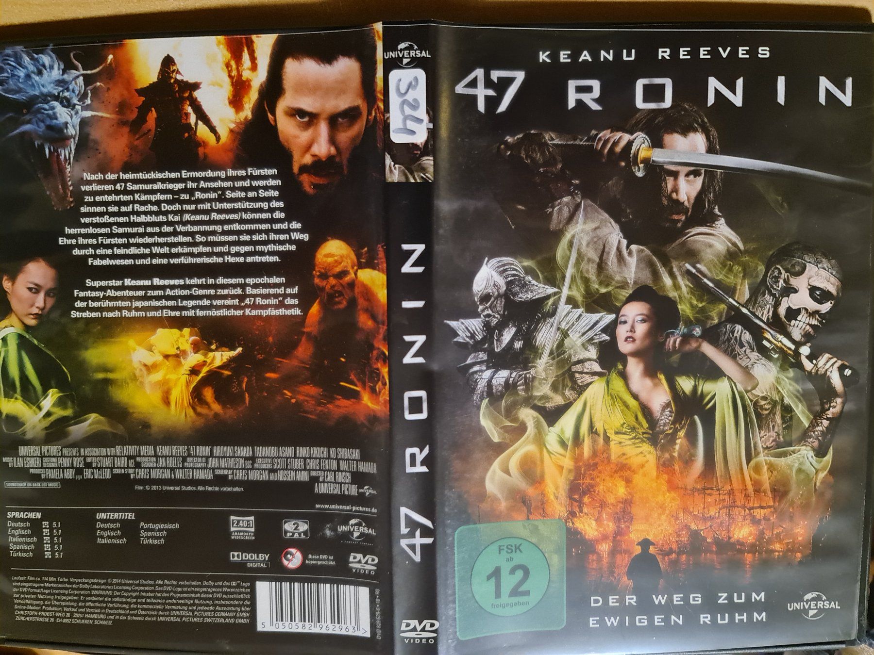 Tutti i DVDs: DVD 47 Ronin mit Keanu Reeves – Usato da Dintikon venduto da Vexi