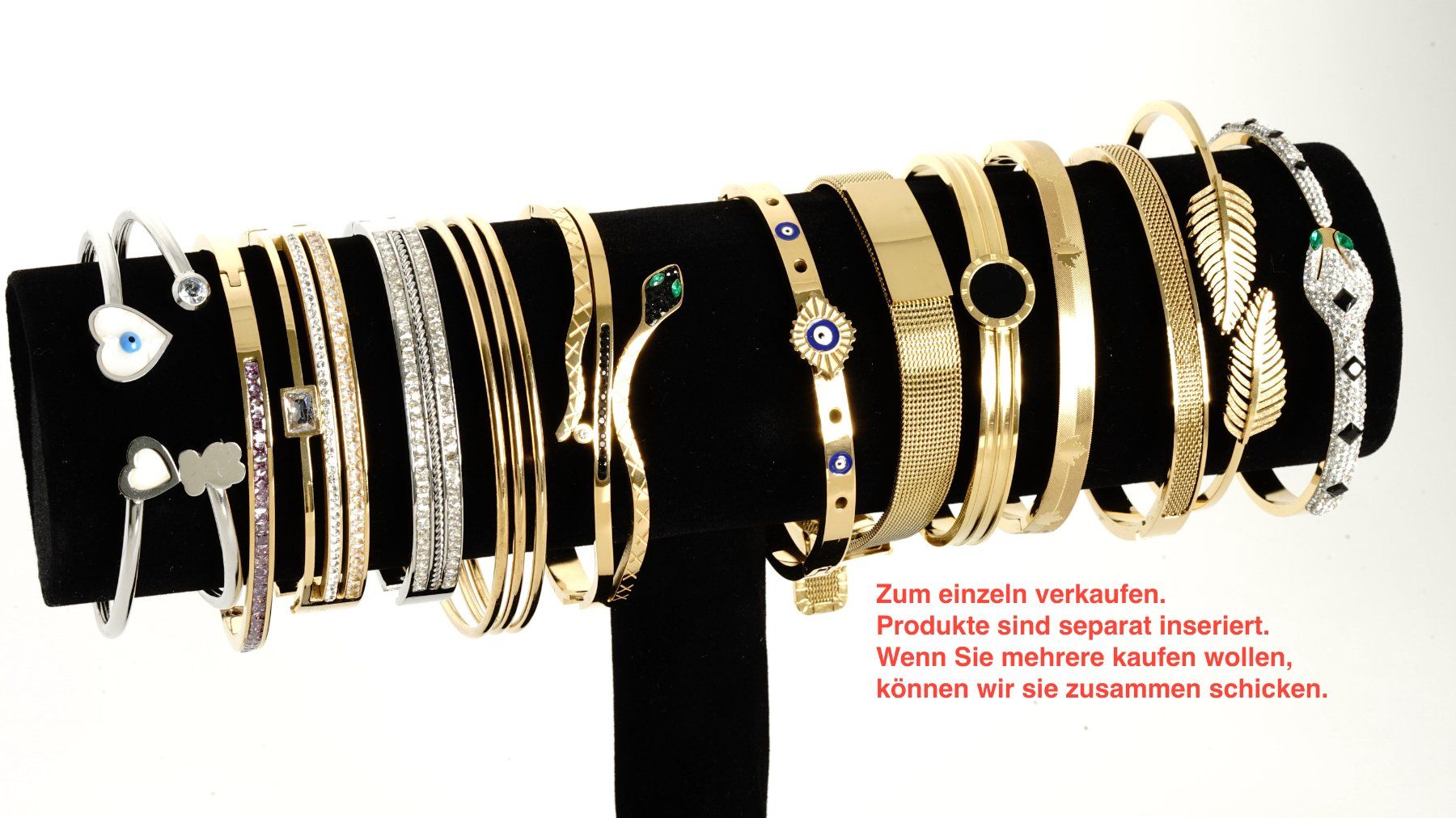 Armbänder & -reifen: Armreif mit Steinen – Neu und originalverpackt aus Embrach von pifu_gmbh 2