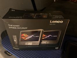 Tragbarer DVD-Player Lenco MES-403 mit zwei 9 Zoll Screens