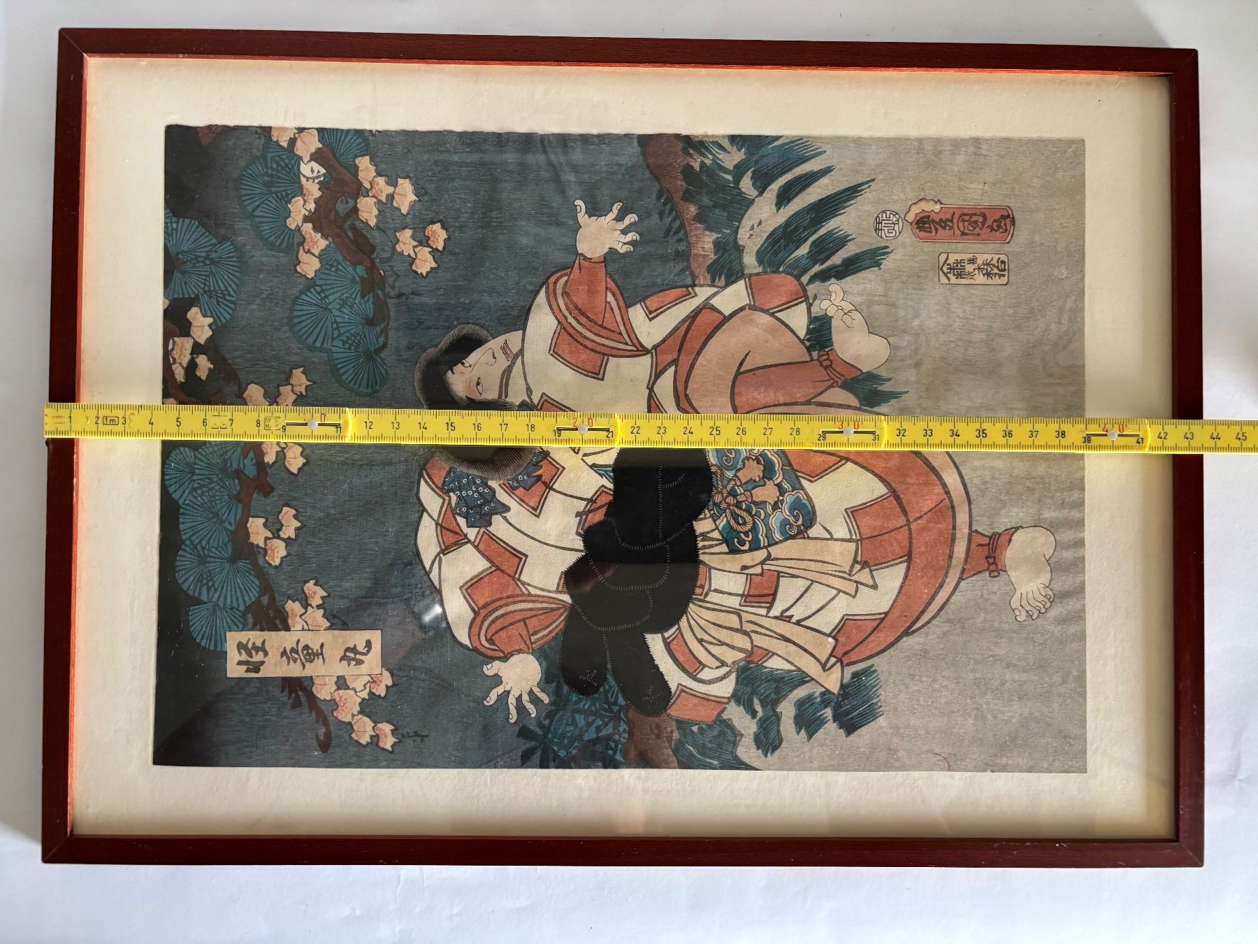 Holzschnitte: Japanischer Holzschnitt von Kunisada – Gebraucht aus rotkreuz von baudisch 5