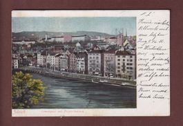 ZÜRICH - Limmatquai - 1904