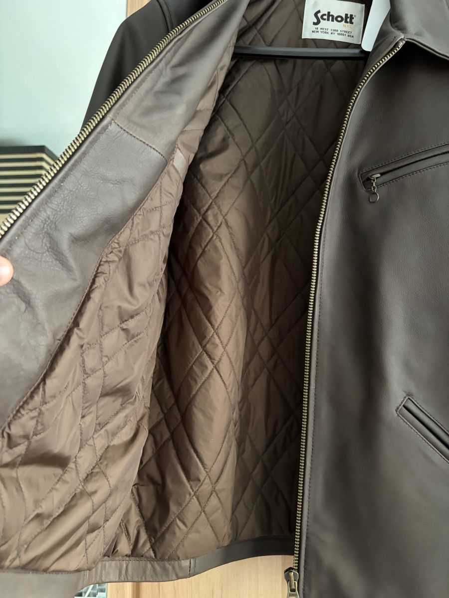 Schott Jacken: Veste leather jacket SCHOTT size L – Neu und originalverpackt aus Lausanne von san_9d2j 2