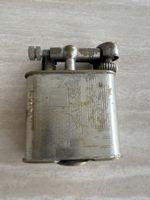 Vintage Benzinfeuerzeug metallfarben gebrauchter Zustand